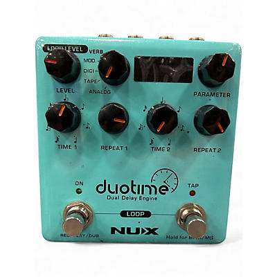 Used NUX DUOTIME LOOP Effect Pedal