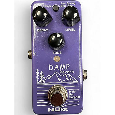 Used NUX Damp Reverb Effect Pedal