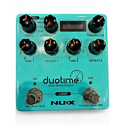 Used NUX Duotime Dual Delay Engine Effect Pedal