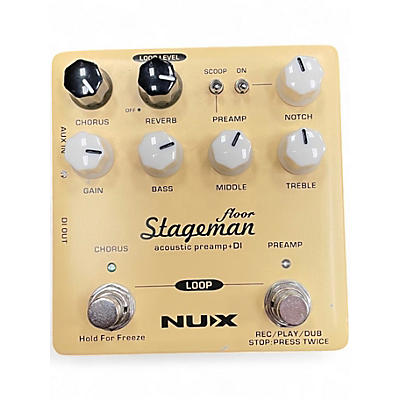 Used NUX FLOOR STAGEMAN Guitar Preamp