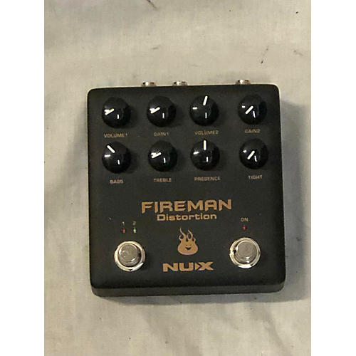 NUX Used NUX Fireman Distortion Effect Pedal