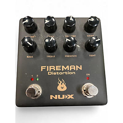 Used NUX Fireman Distortion Effect Pedal