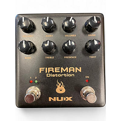 Used NUX Fireman Distortion Effect Pedal