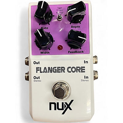 Used NUX Flanger Core Effect Pedal