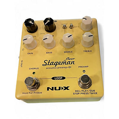 Used NUX Floor Stageman Guitar Preamp