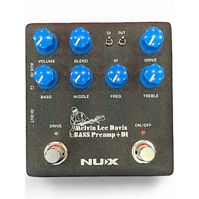 Used NUX MELVIN LEE DAVIS BASS PREAMP Effect Pedal