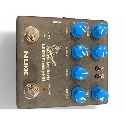 Used NUX MELVIN LEE DAVIS BASS PREAMP+DI Bass Effect Pedal