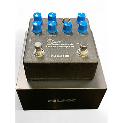 Used NUX MELVIN LEE DAVIS PREAMP DI Bass Effect Pedal