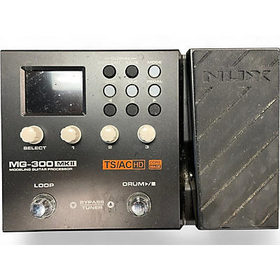 Used NUX MG-300 MKII Effect Processor