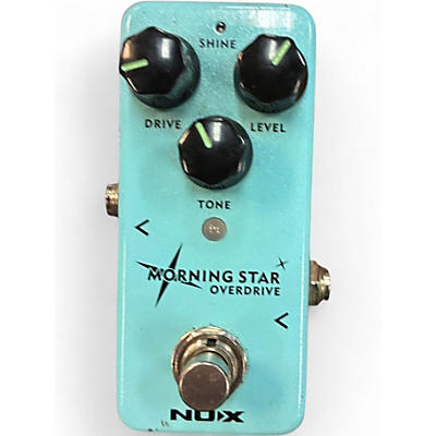 Used NUX MORNINGSTAR OVERDRIVE Effect Pedal