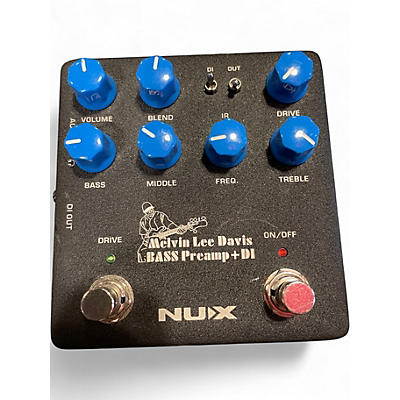 Used NUX Melvin Lee Davis Bass Preamp  DI Bass Preamp
