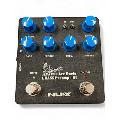 Used NUX Melvin Lee Davis Bass Preamp+DI Effect Pedal