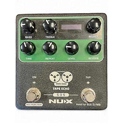Used NUX NDD7 TAPE ECHO Effect Pedal