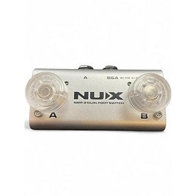 Used NUX NMP-2 DUAL FOOT SWITCH Pedal