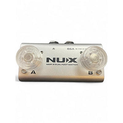 Used NUX NMP-2 DUAL FOOT SWITCH Pedal