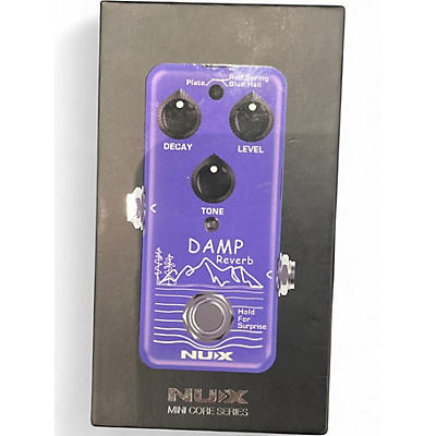 Used NUX NRV3 DAMP REVERB Effect Pedal