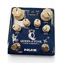 Used NUX QUEEN OF TONE DUAL OVERDRIVE Effect Pedal