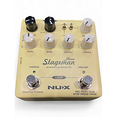 Used NUX STAGEMAN FLOOR Multi Effects Processor
