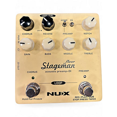 Used NUX STAGEMAN Guitar Preamp