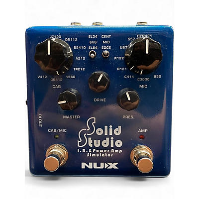 Used NUX Solid Studio Effect Processor