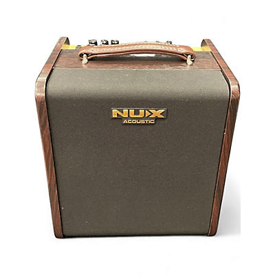 Used NUX Stageman II AC-80 80w 2 ch bluetooth Acoustic Guitar Combo Amp