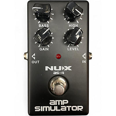 Used NUX amp simulator Effect Pedal