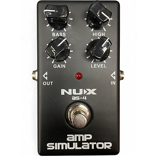 Used NUX amp simulator Effect Pedal