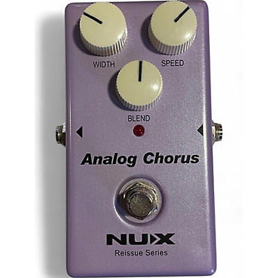 Used NUX analog chorus Effect Pedal