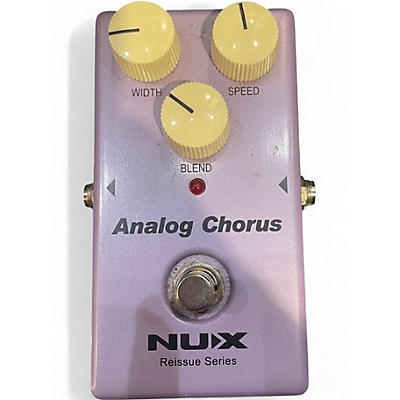 Used NUX analog chorus Effect Pedal