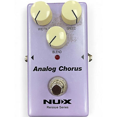 Used NUX analog chorus Effect Pedal