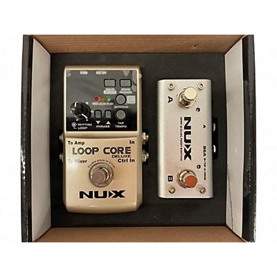 Used NUX loop Core Deluxe Bundle Effect Pedal Package