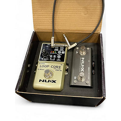 Used NUX loop core bundle Effect Pedal Package