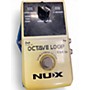 Used NUX octave looper Effect Pedal Package