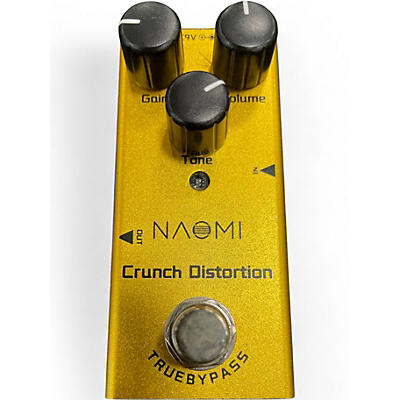 Used Naomi CRUNCH DISTORTION Effect Pedal