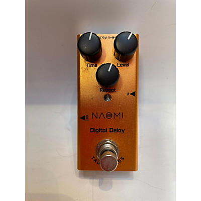 Used Naomi Digital Delay Effect Pedal