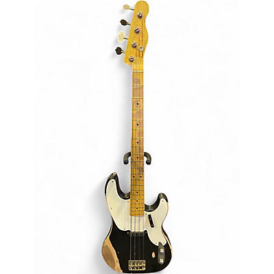 Used Nash Guitars PB55 Black Electric Bass Guitar