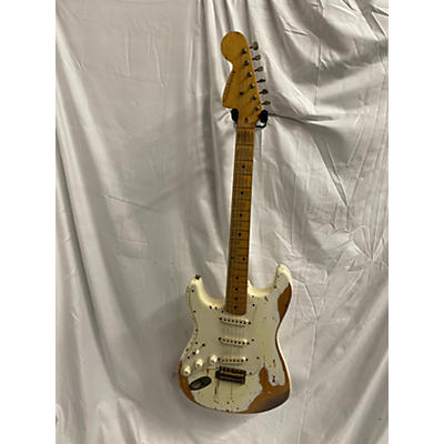 Nash Guitars Used Nash Guitars S-68HX Hendrix Relic Olympic White Solid Body Electric Guitar