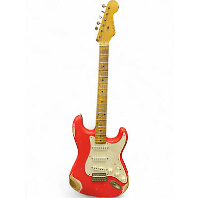 Used Nash Guitars S57 Fiesta Red Solid Body Electric Guitar