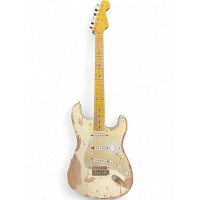 Used Nash Guitars S57 RELIC Olympic White Solid Body Electric Guitar