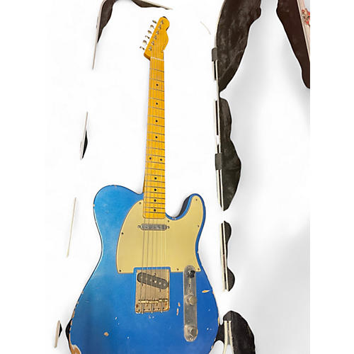 Nash Guitars Used Nash Guitars T 57 Blue Solid Body Electric Guitar Blue