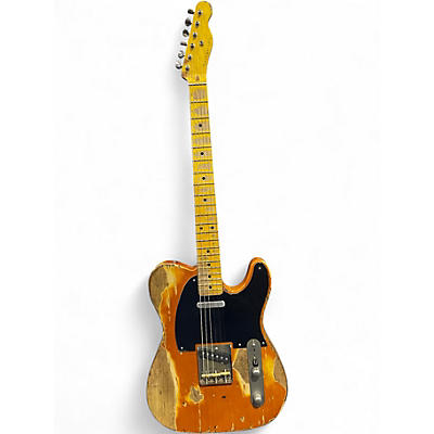 Used Nash Guitars T52 HEAVY AGED AMBER Solid Body Electric Guitar