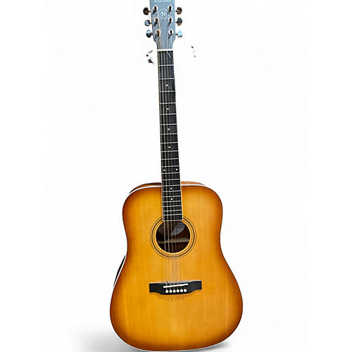 Used Nashville Guitar Works d10eb 2 Color Sunburst Acoustic Guitar 2 Color Sunburst