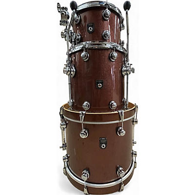 Used Natal Drums 3 Piece MAPLE TRADITIONAL JAZZ COPPER SPARKLE Drum Kit