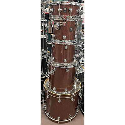 Used Natal Drums 5 piece Maple Bronze Sparkle Drum Kit