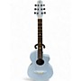 Used Natasha ASTEROID Powder Blue Acoustic Guitar Powder Blue