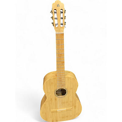 Natasha Used Natasha Bamboo 650 Natural Classical Acoustic Guitar