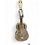 Used National Deluxe Vintage Steel Nickel Resonator Guitar Nickel