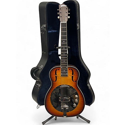 National Used National Estralita DLX 2 Color Sunburst Resonator Guitar 2 Color Sunburst