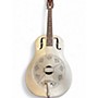 Used National RAW NICKEL NRP NICKEL Resonator Guitar NICKEL