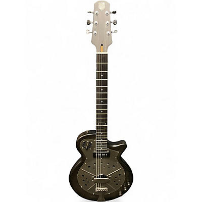 Used National RP1 Resonator Guitar Matte Black Resonator Guitar